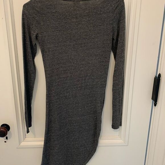 Free People Dress gray/black/blue crocheted XS - Picture 3 of 3